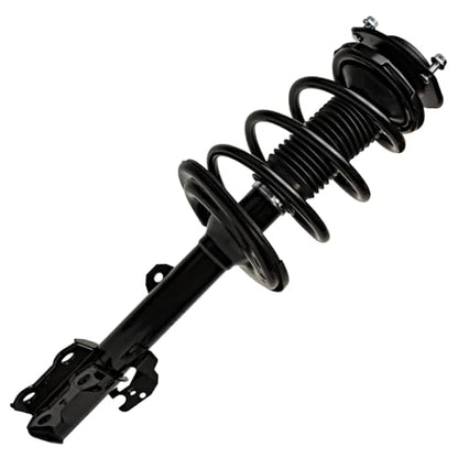 Detroit Axle - 4pc Front Struts Sway Bars for 2009-2012 Toyota Venza | 2 Struts & Coil Spring Assembly 2 Sway Bar End Links 2010 2011 Replacement Suspension Ready Strut Shock Kit - size: 4QS47215/ sway kit