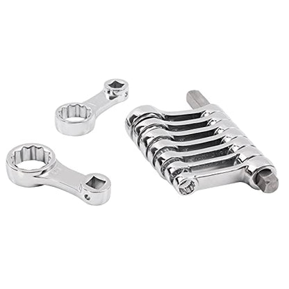 DISEN 9pcs Torque Adapter Set SAE, Durable Torque Wrench Adapter, Torque Adapter 3/8" Drive, 12 Point, Set Including 3/8", 7/16," 1/2", 9/16", 5/8", 11/16", 3/4", 13/16", 7/8" - style: SAE