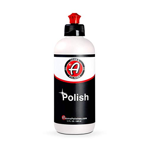 Adam's Polishes 12oz - Paint Perfecting Polish Perfect Mirror Finish for Clear Coat, Single Stage, PPF, Clear Bra or Gel Coat - No Micro Marring, Stunning Results with Minimal Effort - size: Polish Only - No Pads