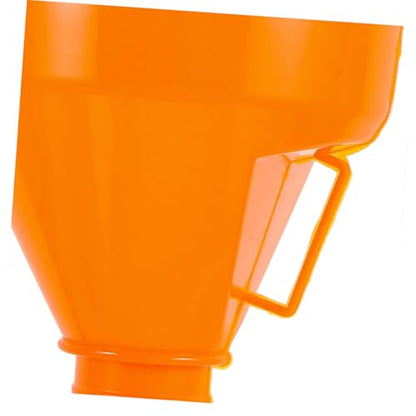 Automotive Funnel Set 4pcs Oil Funnel Kit Straight Elbow Pipe No Spill Sturdy Plastic Essential for Roadside Assistance