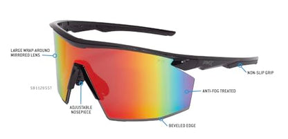 Pyramex PMXSPEC Safety Glasses - color: Spectrum Mirror