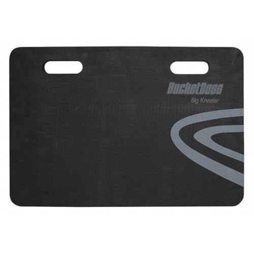 Bucket Boss - Big Kneeler Kneeling Pad, KneeSaver Kneepads (93400), Blacks