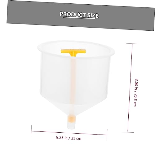 Zerodeko 1Set Spill Coolant Funnel Kit Automotive Cooling System Tool for Refills Construction Prevents Air Bubbles for Radiator Maintenance
