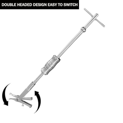 Internal Bearing Puller Double Headed Bearing Puller | Slide Hammer Bearing Puller with Expandable Collets 16-45mm Insert Bearing Remover Tool