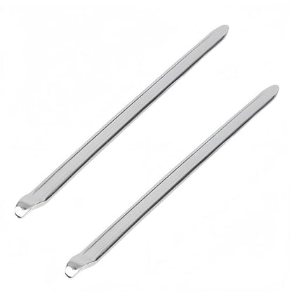 2 Pack 20 Inch Heavy Duty Tire Spoons Iron - Multi-Vehicle Tire Levers for Cars, Motorcycles, Bikes & Lawn Mowers