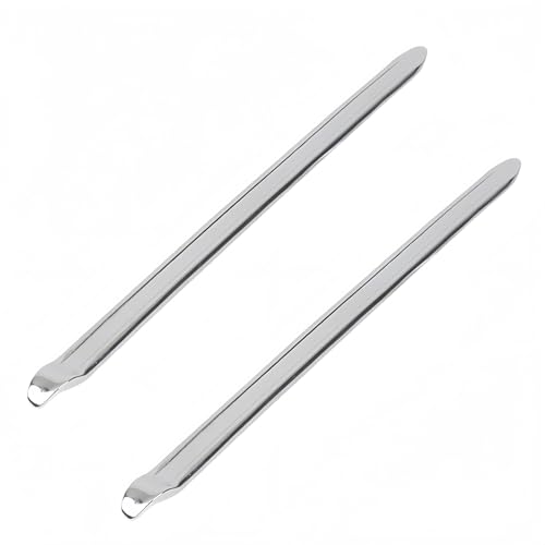 2 Pack 20 Inch Heavy Duty Tire Spoons Iron - Multi-Vehicle Tire Levers for Cars, Motorcycles, Bikes & Lawn Mowers