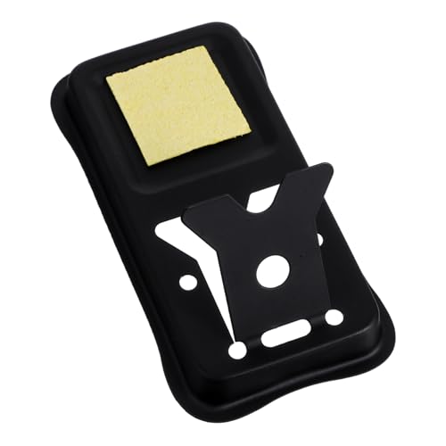 Electronics Soldering Iron Stand with - Metal Holder and Sponge for Projects for Hobbyists and Professionals Electronics Repair and Workshops