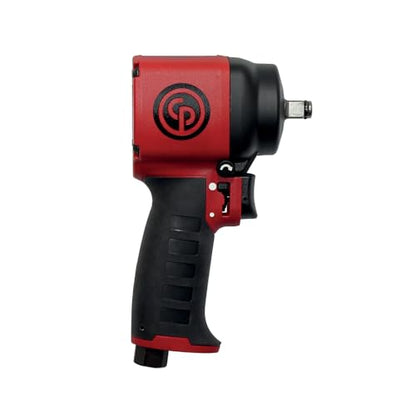 Chicago Pneumatic CP7731C Air Impact Wrench (3/8 Inch), Air Impact Gun Industrial Repair & Assembly Tool, Pistol Handle, Single Hammer, Max Torque Output 450 ft. lbf/469 Nm, 9000 RPM - size: 3/8" Drive Size