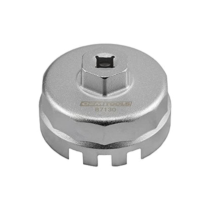OEMTOOLS 87130 64MM Toyota & Lexus Oil Filter Wrench with 14 Flutes, 64MM Cap Wrench, Oil Change Tool - size: 64 mm/14 Flute