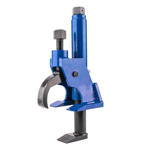 Manual Tire Bead Breaker Tool, Heavy Duty Bead Buster for 38" to 42" Tires, Adjustable Tire Repair Kit for ATV, UTV, Tractor and Lawn Mower, Blue (Use Hand Wrench Only) - color: BLUE