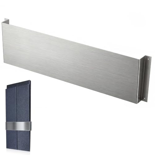 Wesiti Trailer Ramp Organizer Rack,Fits 5" Height Ramps with 4.3° Approach Angle,Lightweight Aluminum Vertical Storage Mount,Wall Mounted Holder for Race and Utility Trailers