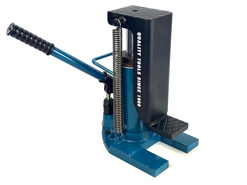 TEMCo Hydraulic Container/Machine Toe Jack (5-10 Ton) Lift Capacity TH0023 - size: 5 Ton Toe / 10 Ton Top Capacity