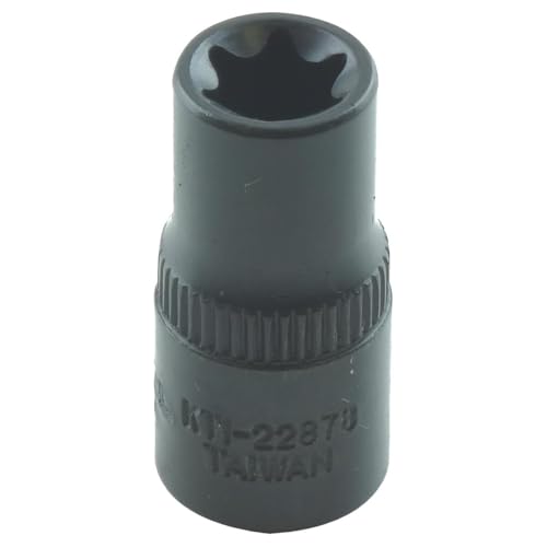 K Tool International E8 X 1/4" DR EXTERNAL TORQ SOC, EACH - size: E-8 1/4 Inches