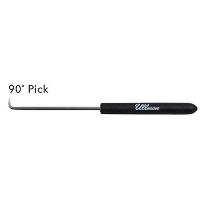 Ullman Devices CHP4 Hook and Pick Set with Textured Cushion Grip Handles, 6-7/8", 4-Piece - style: Hook and Pick Set with Textured Cushion Grip Handles