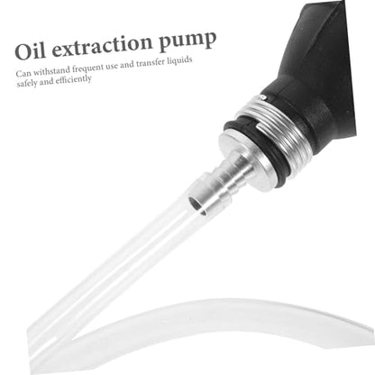 1Set Manual Oil Transfer Pump Hose Kit Lightweight Water Fuel Siphon Easy to Use for Automotive Outdoor Activities Sturdy Reusable Accessories