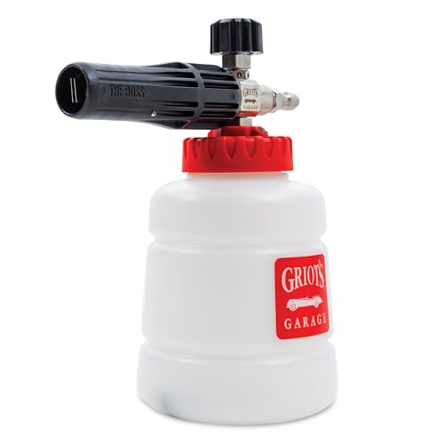 Griot’s Garage The BOSS Foam Cannon for Car Washing and Detailing, Pressure Washer Foam Gun