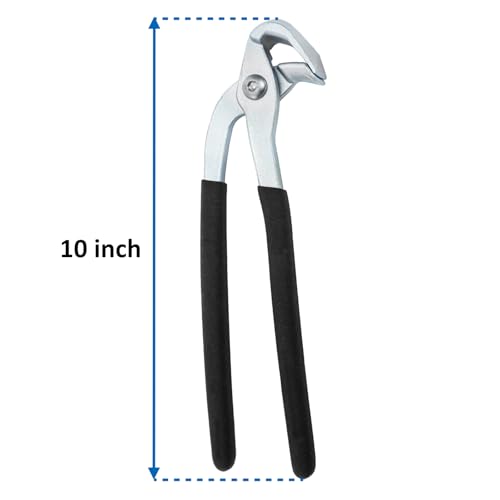 Elsjoy Car Door Fender Panel Crimp Dent Edge Plier, Car Fender Panel Dent Edge Repair Tool, Auto Body Panel Plier Car Dent Fix Clip Plier