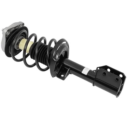 Detroit Axle - 2 Front Struts for 2010 2011 2012 2013 2014 2015 Mercedes-Benz GLK350 GLK250 [X204 Chassis], Quick Complete Struts with Coil Spring Assembly Replacement Suspension Shock - size: 11370x2/Pair