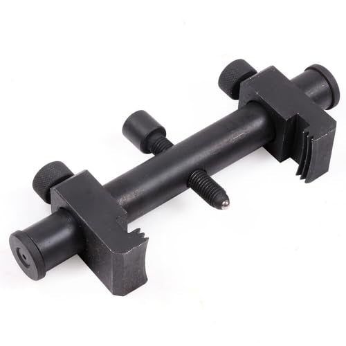 Ribbed Drive Pulley Puller Universal Carbon Steel Crankshaft | Remover Tool with Hex Allen Key Adjustable Auto Repair Tool for Air Conditioning Units Water Pumps