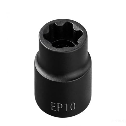 EP Socket EP10, 6 Point 3/8” Dr Female External E-Torx Plus Socket | EP Socket, Female External, E-Torx Plus Socket, External, Cr-V Steel, High Deformation Prevention - size: EP10