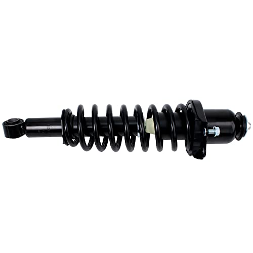 Detroit Axle - 2 Rear Struts for 2003-2008 Toyota Corolla Matrix Pontiac Vibe Complete Strut with Coil Spring 2004 2005 2006 2007 Replacement Quick Install Ready Struts Shocks Assembly - size: 171373L_171373R-DA/PAIR