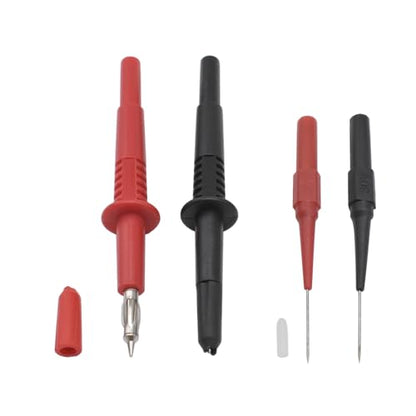 10Pcs Test Leads Kit,Heavy Duty Set with Alligator Clips and Needle Probe | Double Insulated for Multimeter Electrical Testing - style: Test Lead Kit 10Pcs