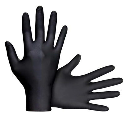 SAS Raven 66519 Safety Powder-Free Nitrile Disposable Glove, X-Large, 7 mil Thick, Pack of 100