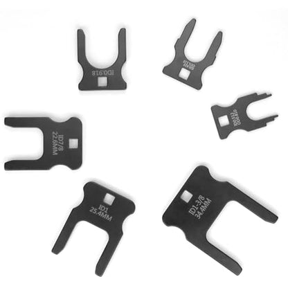 DEF & Fuel Line Disconnect Tool Set for Ford, Chevy & GMC Diesel | 6-piece DEF and fuel line disconnect tool set for quick removal of fuel, coolant, breather and DEF connectors