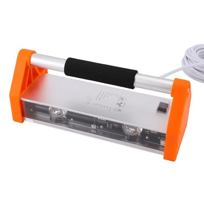 Fafeicy 26W 2200LM LED Wall Polishing Lamp Double Head Wide Angle Wall Sanding Acceptance Lamp for Painting Inspection, Professional Defect Detector (US Plug)