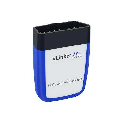 VGATE vLinker BM+ Bluetooth Pro OBD2 Scanner for Car Diagnostic Scan Tool and Check Engine Light Code Reader Wireless OBDII Auto Diagnostic Scanner Tool for iOS, Android and Windows - size: BM+ (BT3.0+BLE4.0) Android & iOS & Windows