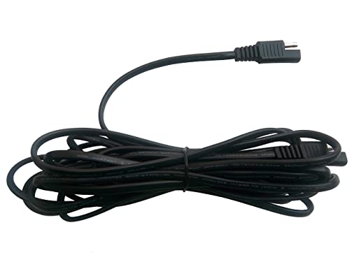 Sunway Solar 16FT Battery Charger Extension Cable Adapter SAE Connectors Quick Connect with Battery Clamps For 12V Trickle Charger And Maintainer, 12Volt Solar Panel Power System Kit - size: 6 Connectors