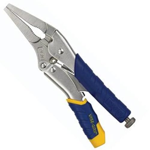 IRWIN VISE-GRIP Locking Pliers, Fast Release, Long Nose with Wire Cutter, 9-Inch (IRHT82582) - size: One Size
