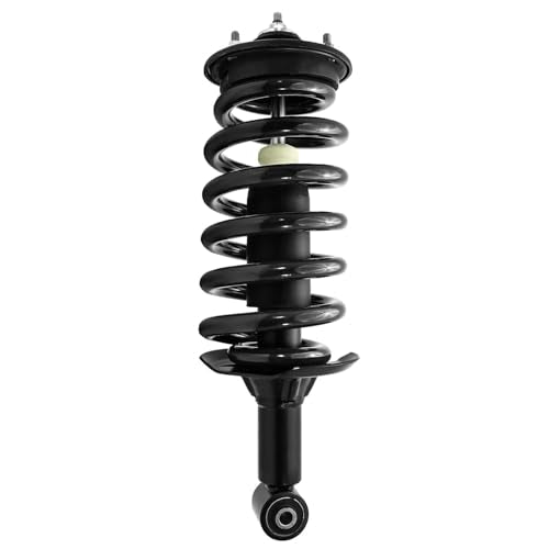 Detroit Axle - Rear Struts Sway Bars Kit for 2005-2009 Land Rover LR3, 2010-2016 LR4, 2006-2013 Ranger Rover Sport, 2 Struts with Coil Spring Assembly 2 Sway Bar Links Replacement Suspension Kit - size: 4QS501528/Sway Kit