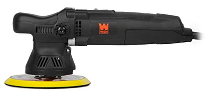 WEN Dual Action Polisher, 6-Inch Professional Grade, 5.5-Amp with 9mm Throw (AA6095) - size: Corded 6-Inch