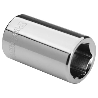 S15012 1/4" Drive SAE Socket, 3/8" Standard 6 Point - size: 3/8 INCH, style: STANDARD