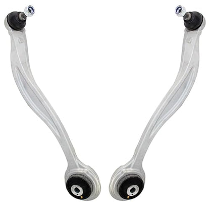 Detroit Axle - Front Struts Kit for Mercedes-Benz 2010-2015 GLK350 2013-2015 GLK250, 2 Lower Forward Control Arms with Ball Joints 2 Struts Coil Spring Assembly 2013 2014 2015 Replacement - size: 4CQ501505/Big Kit