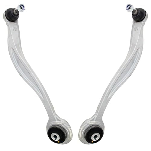 Detroit Axle - Front Struts Kit for Mercedes-Benz 2010-2015 GLK350 | 2013-2015 GLK250, 2 Lower Forward Control Arms with Ball Joints 2 Struts Coil Spring Assembly 2013 2014 2015 Replacement - size: 4CQ501505/Big Kit