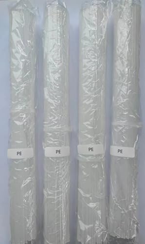 9.8Inch White PE (polyethylene) Plastic Welding Rods for Bumper Fairing Repairs welder gun filler weld sticks car body splits dents damage soldering,White PE 40pcs
