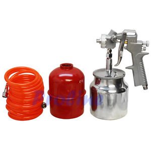 5 Pc Air Tool Kit – Tire Inflator, Spray Gun, Air Duster, Washing Gun & Recoil Hose 1/4" NPT | Air Compressor Accessory Set for Car, Garage & Workshop