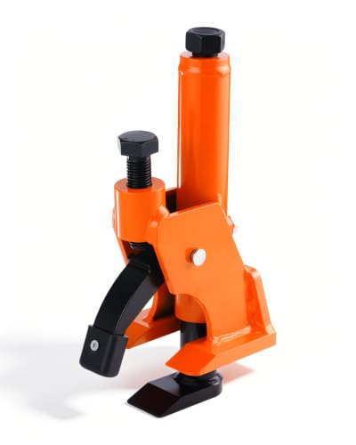Manual Tire Bead Breaker, 38"-42" Tires Changer Tool with Rubber Pad, Protect Aluminum Alloy Hubs, Easy-Operated Tire Repair Tool for Car, Truck, Tractor, Mower ATV RV Orange
