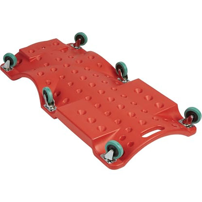 Ironton Low-Profile Creeper, 280-Lb. Capacity, 40in. L | Controlled lifting, Shop and garage use, Stable support, Easy positioning, Durable steel construction