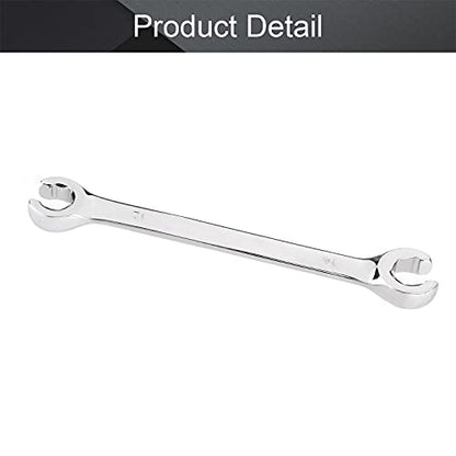 Utoolmart Flare Nut Wrench, 12mm x 14mm Metric Double Open End, 1Pcs - color: 1pcs, size: 12x14mm