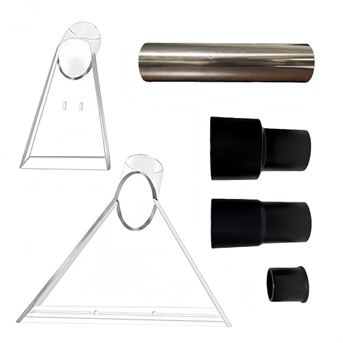 Universal Shop Vac Extractor Attachment 3-in-1 Adapter Set (2-1/2", 1-7/8", 1-1/4") for Carpet Cleaning & Auto Detailing etc.,