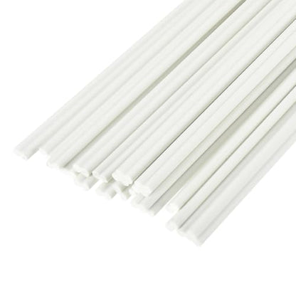 MECCANIXITY 20pcs 10 Inch Plastic Welding Rods PVC Welding Strips Welder Rods for Plastic Welder,Car Bumper, Kayak Repair, White - color: White, size: 10 Inch