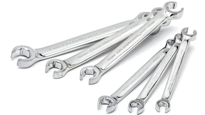 GEARWRENCH 6 Pc. Flare Nut Wrench Set, Metric - 81906 - size: 6-piece kit, style: Metric