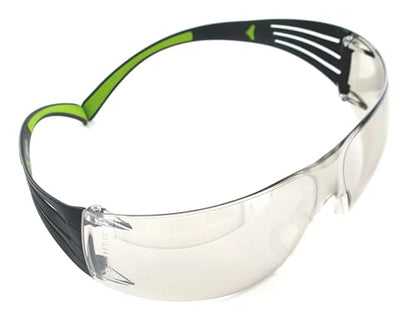 3M Secure-Fit Anti-Fog Eye Protection Glasses - color: Black, size: One Size (Pack of 6)