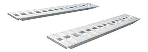 84" L x 14" W Aluminum 5900 LB RampS CAR Truck Trailer Auto Hauler Knife & Hook Ends