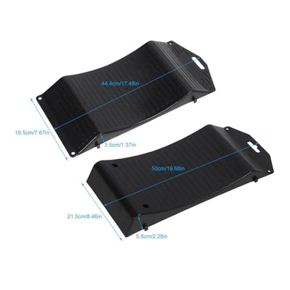 Rv Wheel Chocks 2pc/Set Car Tire Ramps Proof Heavy Duty Simple Using Saver Powerful Load Bearing Capacity(18PL 50x21.5x5.8cm) - color: 18pl 50x21.5x5.8cm