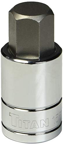 Titan 15617 1/2-Inch Drive x 17mm Hex Bit Socket - size: 17mm