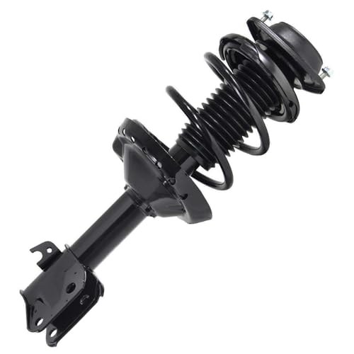Detroit Axle - 2pc Front Struts for 2004 2005 2006 2007 Subaru Impreza [Sedan], Struts with Coil Spring Assembly Replacement Suspension - size: 11197_11198/Pair